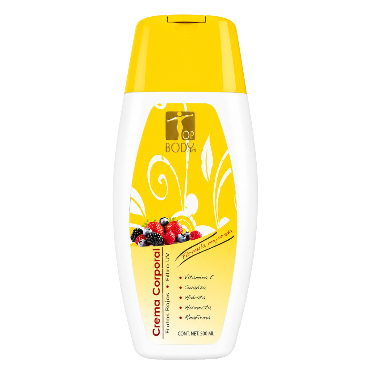 Crema Corporal Frutos Rojos y Filtro UV