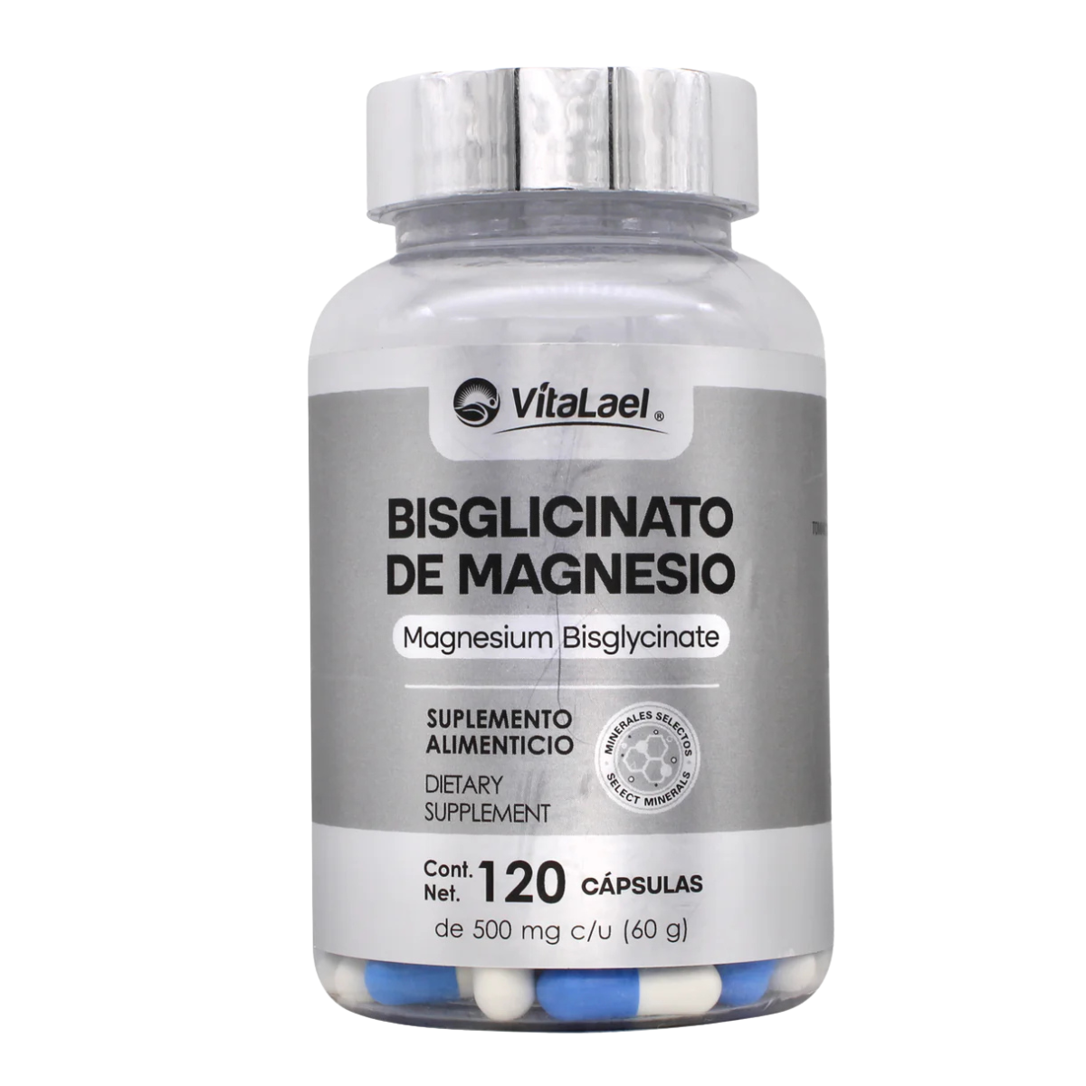 Bisglicinato Magnesio Quelado Cápsulas