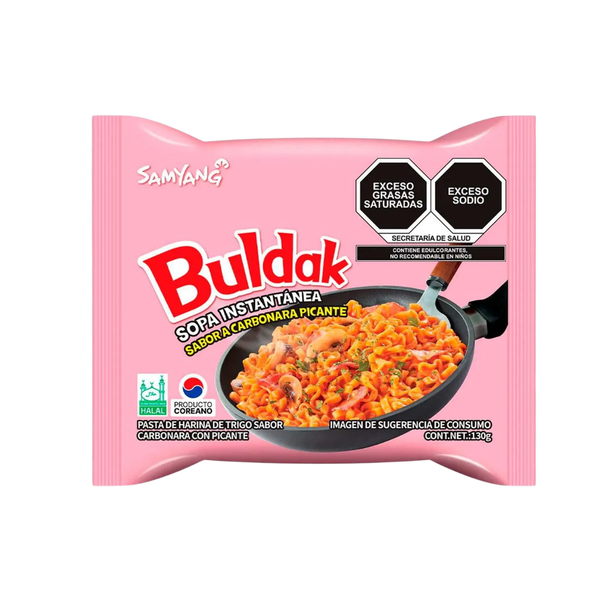 Buldak Sopa Instantánea (Sabor Carbonara)