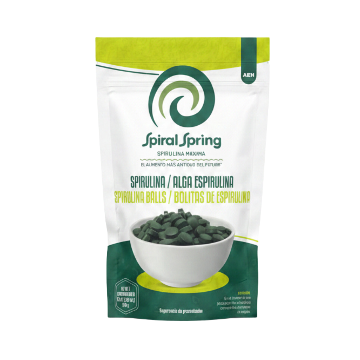 Bolitas de Espirulina Tabletas