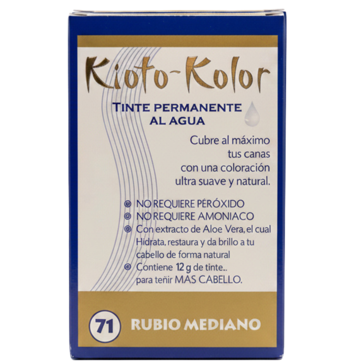 Tinte Kioto-Kolor 71 (Rubio Mediano)