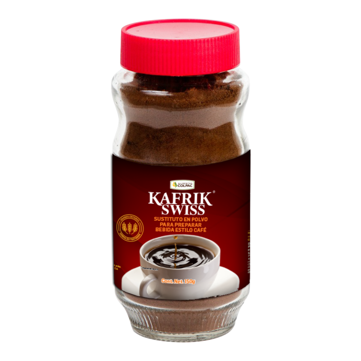 Kafrik Swiss (Sustituto de Café en Polvo, 150 g)