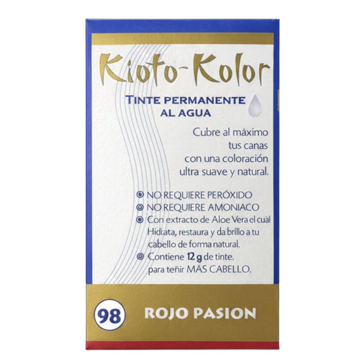 Tinte Kioto-Kolor 98 (Rojo Pasión)