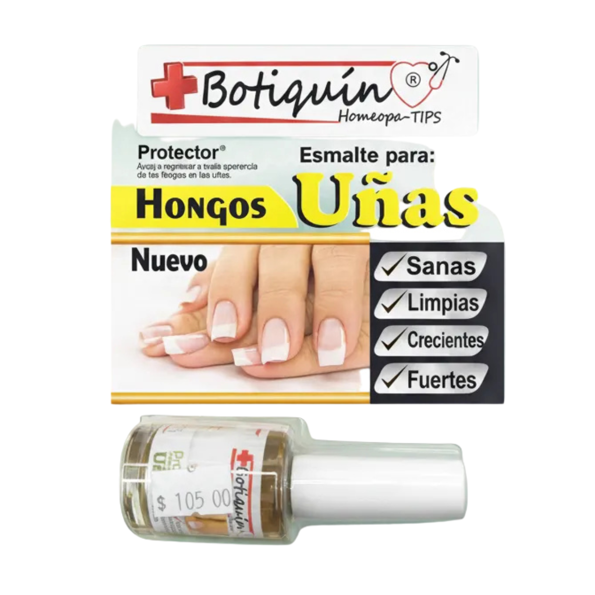 Esmalte para Uñas Antihongos