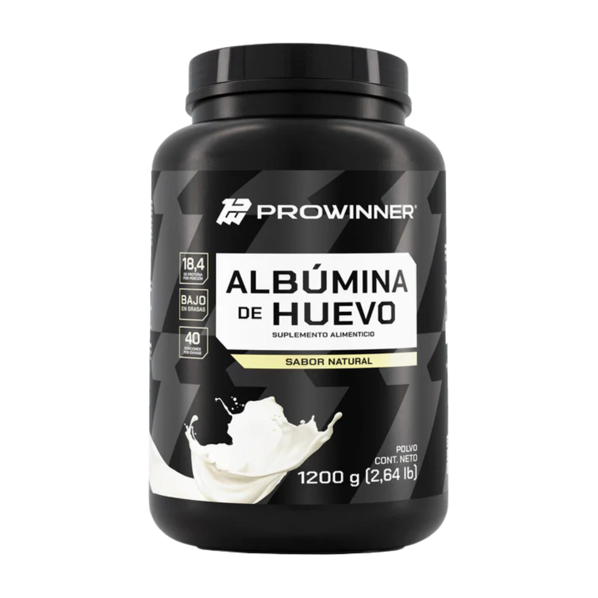 Albúmina de Huevo Polvo (Sabor Natural, 1.2 kg)