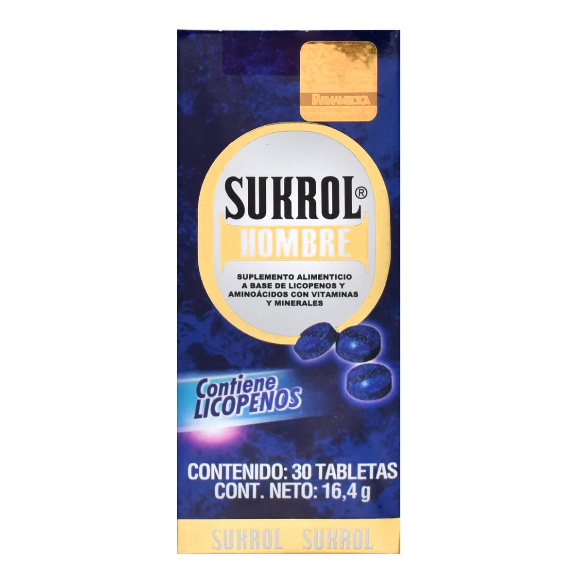 Sukrol Hombre Tabletas