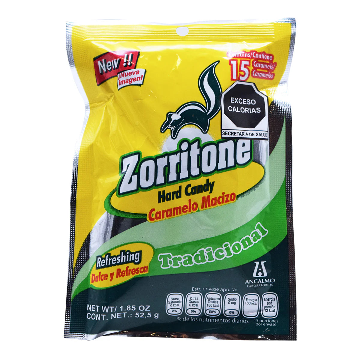 Zorritone Caramelo Macizo (Sabor Tradicional)