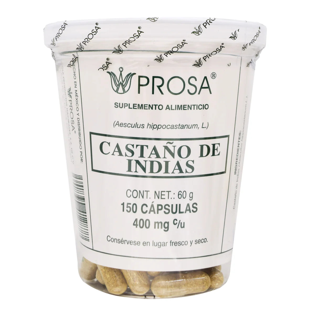 Castaño de Indias Cápsulas