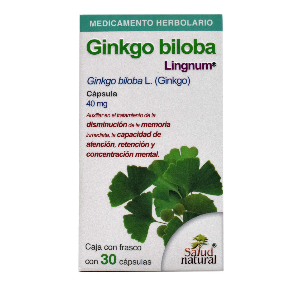 Ginko Biloba Cápsulas