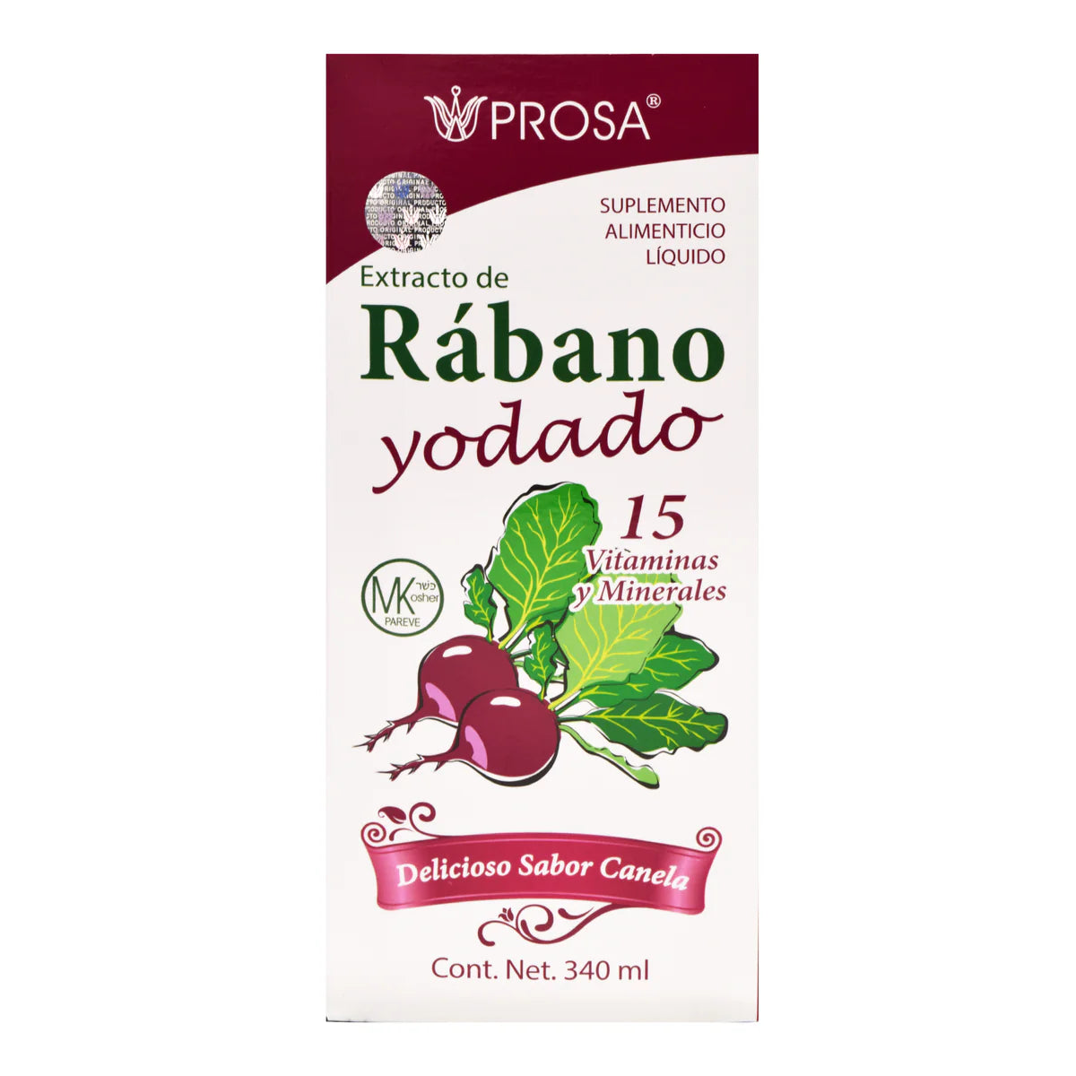 Rábano Yodado Extracto