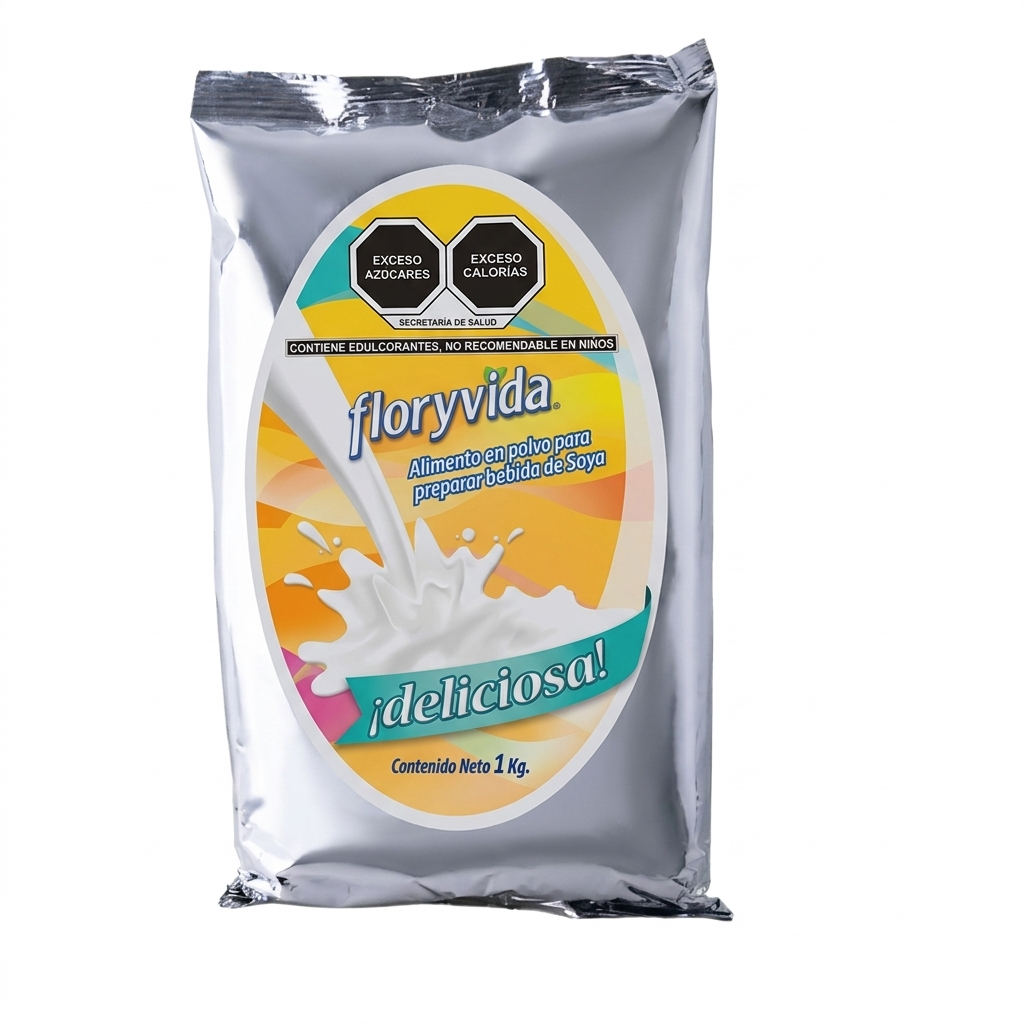 Alimento en Polvo para Preparar Bebida de Soya (Sabor Natural)