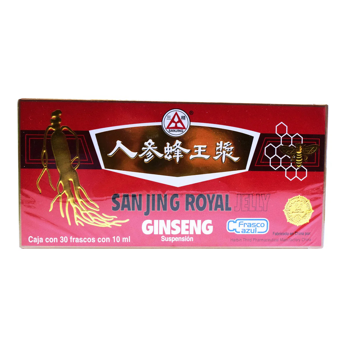 Ginseng Sanjing Royal Jelly Suspensión (30 Frascos)