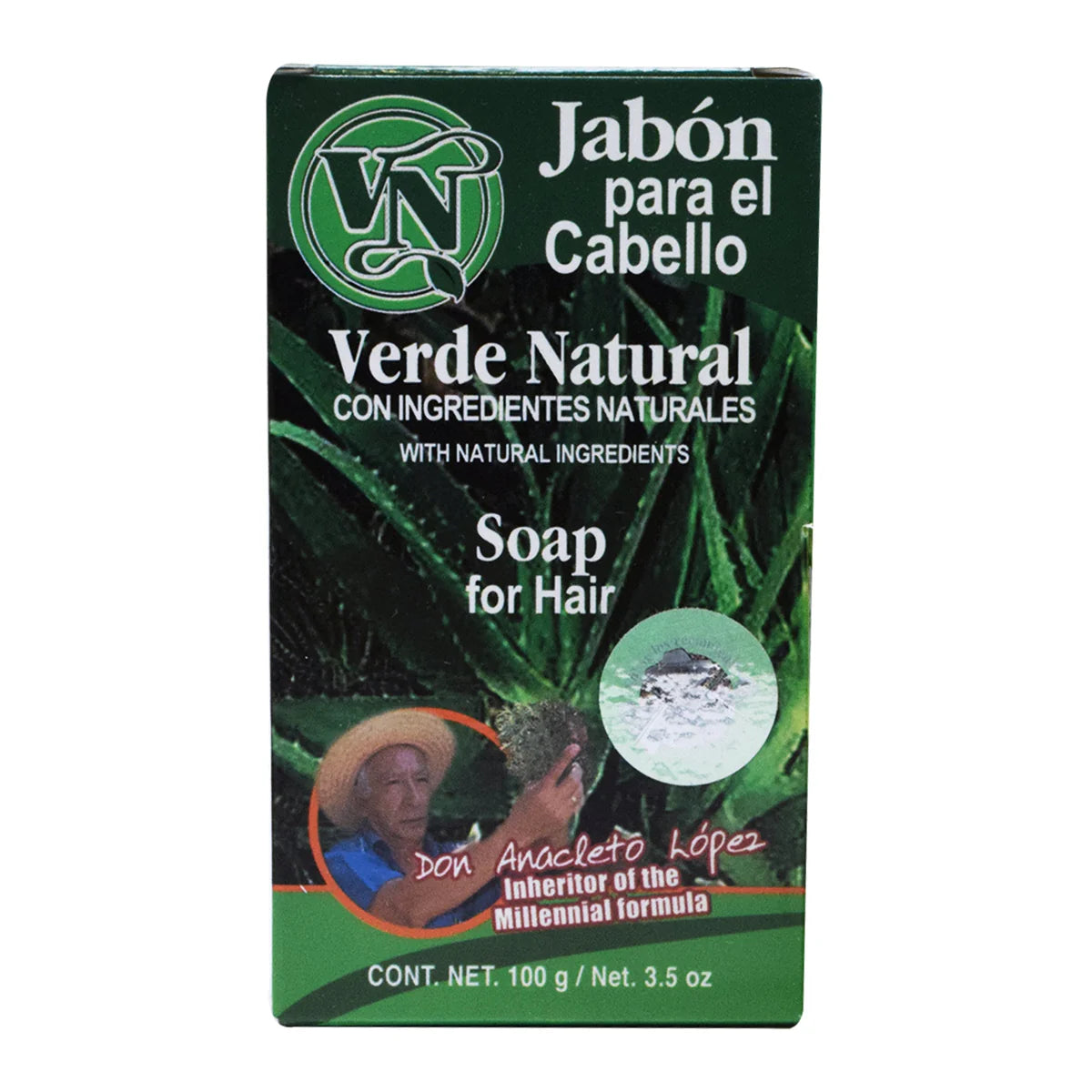Jabón Verde Natural