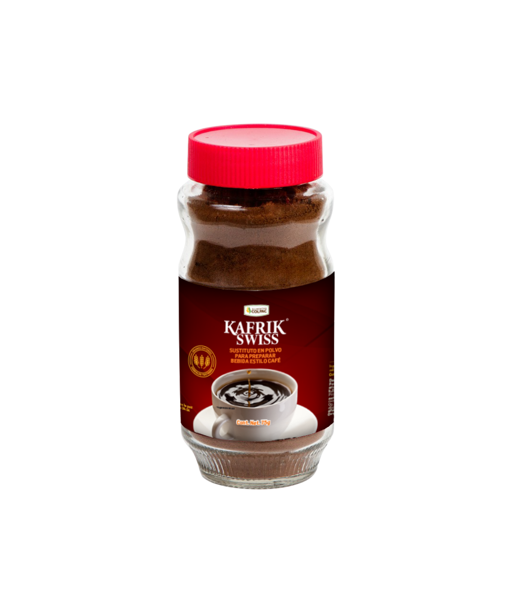 Kafrik Swiss (Sustituto de Café en Polvo)