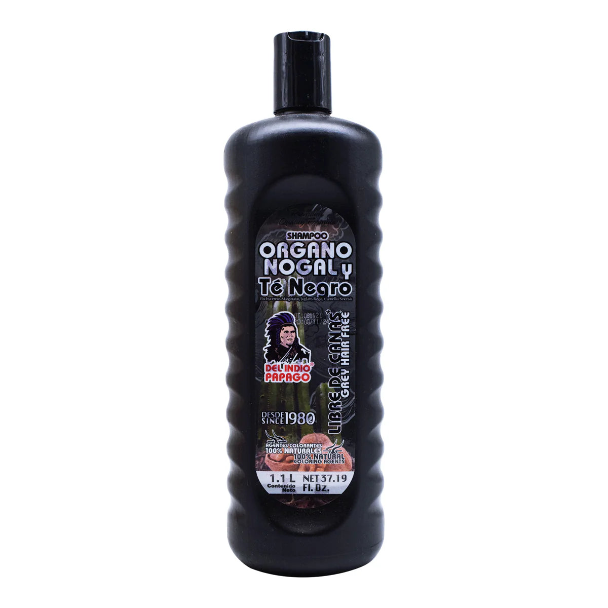 Shampoo de Órgano Nogal y Té Negro