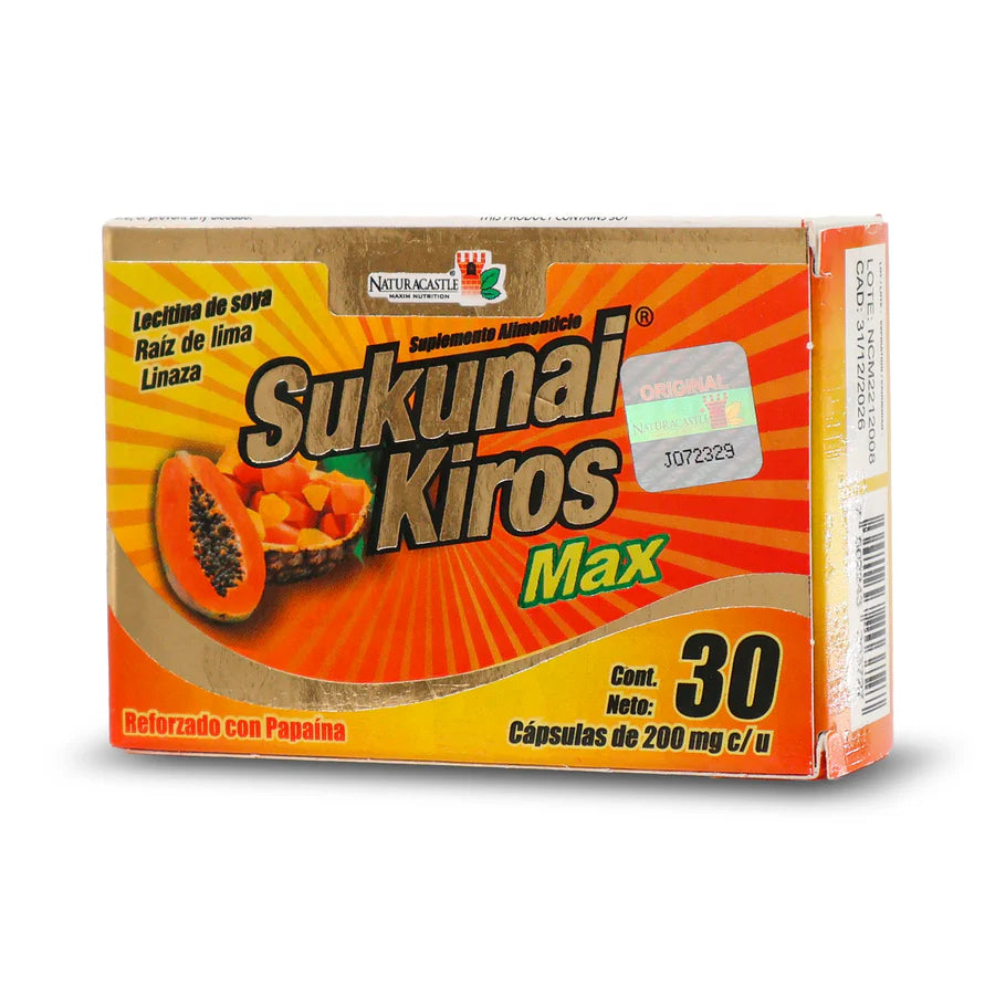 Sukunai Kiros Max Cápsulas