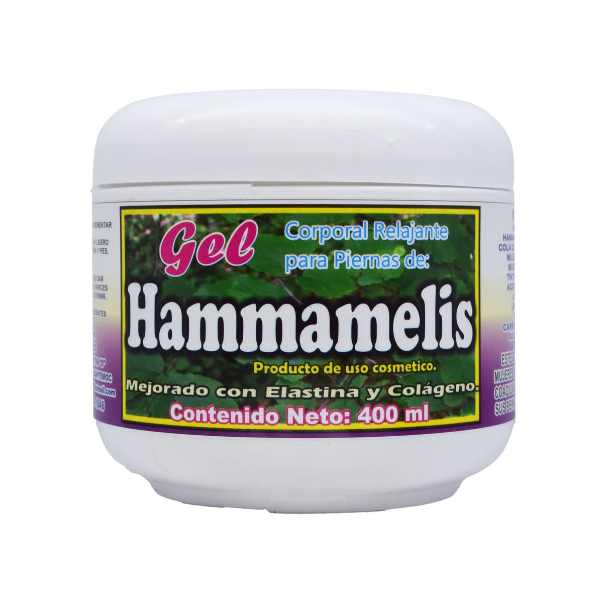 Gel de Hammamelis